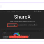 ShareX 공식 홈페이지의 다운로드 버튼 표시 이미지