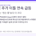 네이버 주가 급등과 AI 인프라 재평가를 설명하는 코멘타이거 투자 리뷰 대표 이미지
